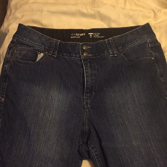 Lane Bryant Tummy Technology Jeans - Picture 1 of 4